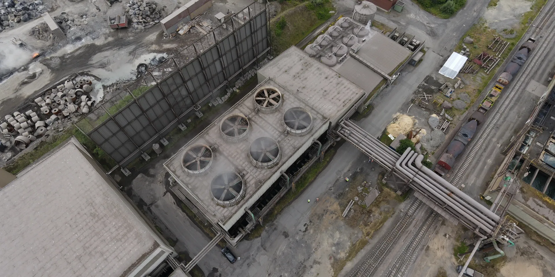 Drohneninspektion Industrieanlage